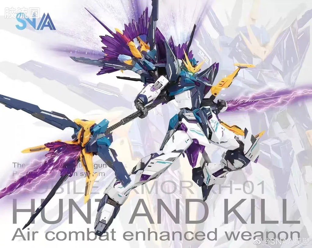 SNAA 1/100 Astral Soul Mobile Armor XH-01 Hunt and Kill Hunting Falcon Model Kit