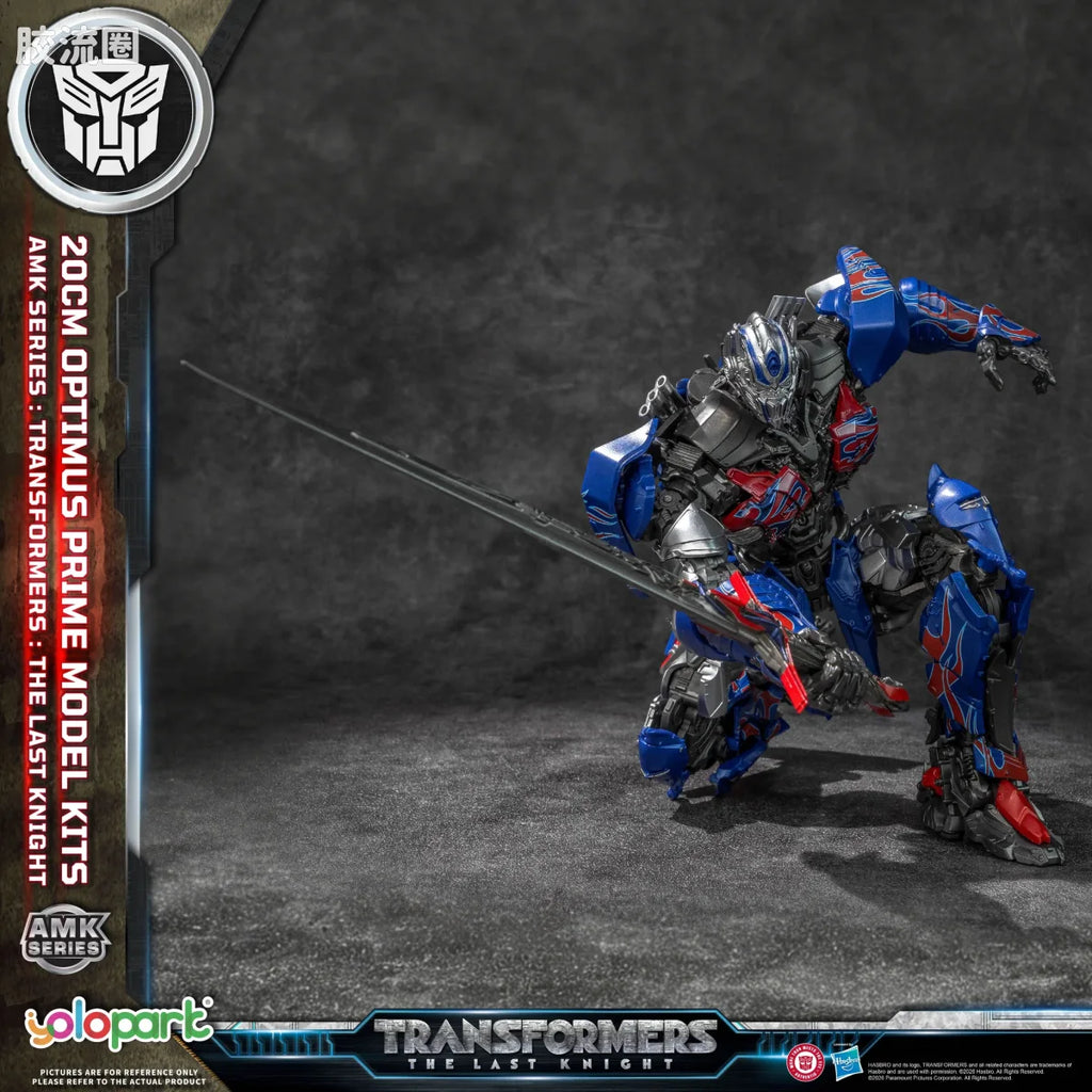YOLOPARK Transformers The Last Knight Amk Series 20cm Optimus Prime Model Kit