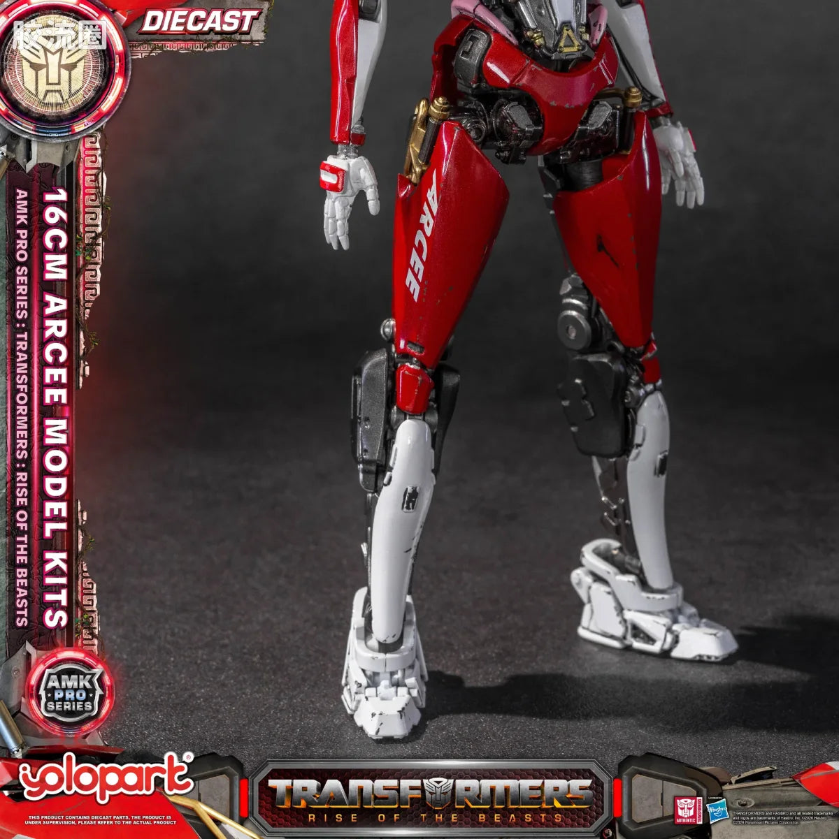 YOLOPARK Transformers Rise Of The Beasts Amk Pro Series Arcee Model Kit