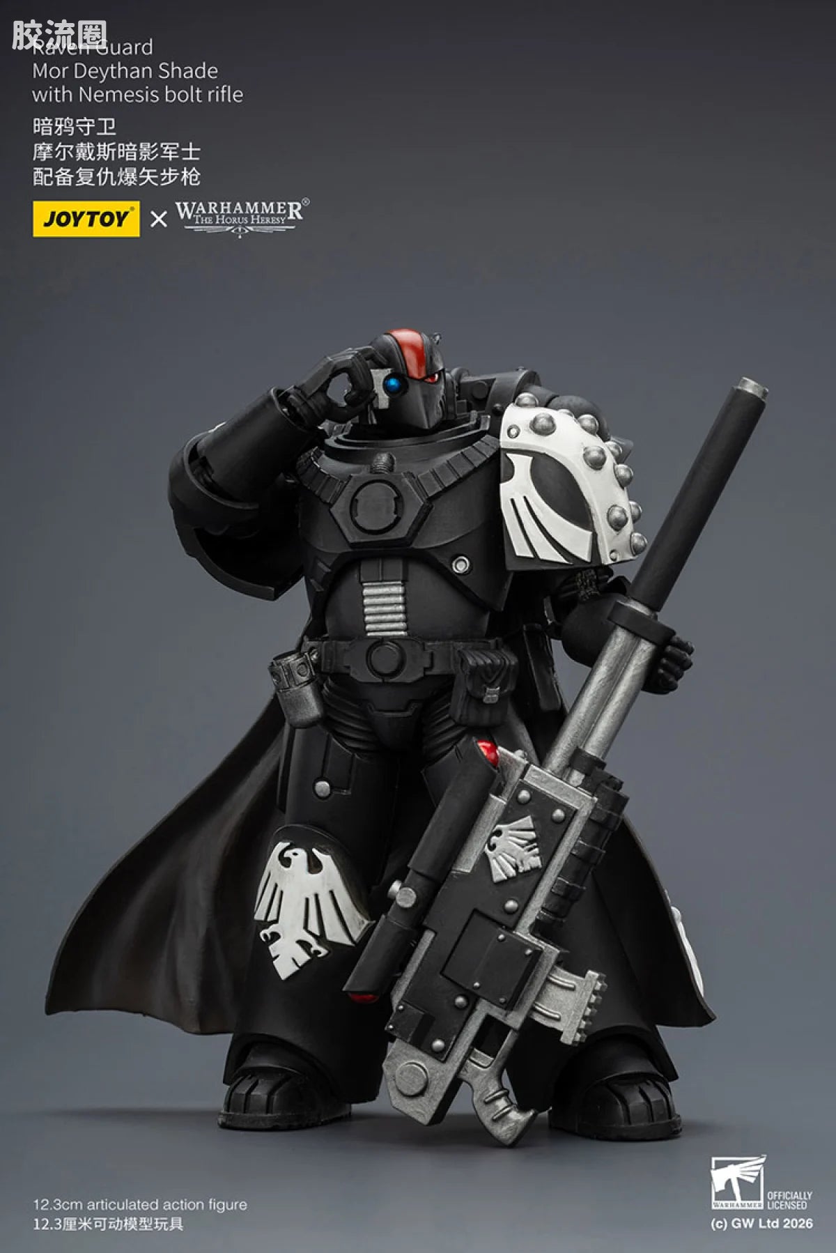 JoyToy Raven Guard Mor Deythan Shade With Nemesis Bolt Rifle