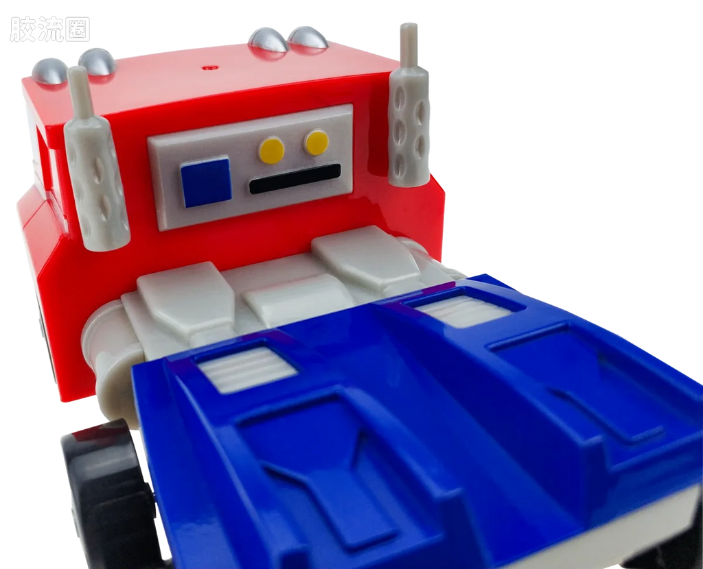 YOLOPARK Rescue Bots 12cm Potimus Prime Friction Car