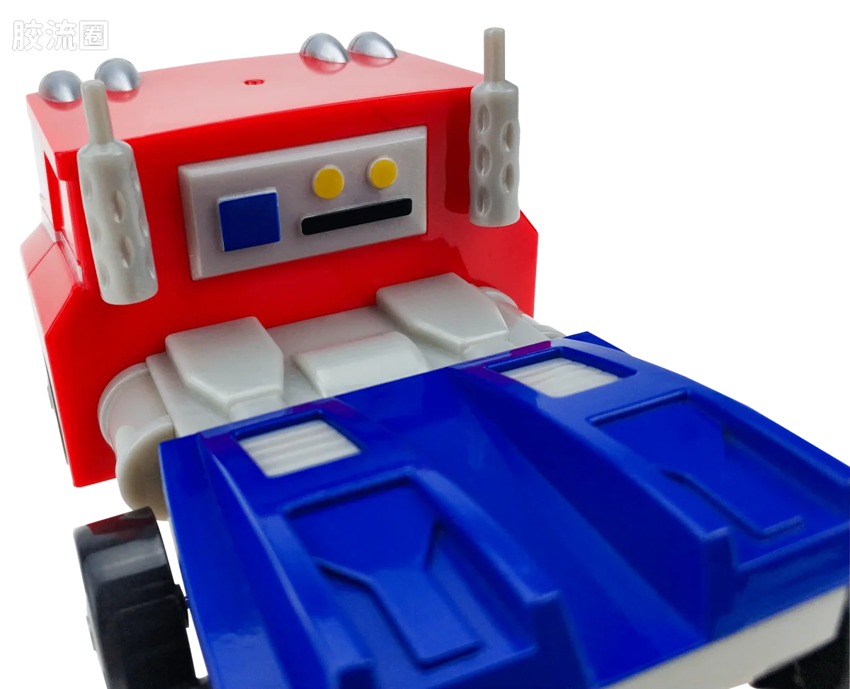 YOLOPARK Rescue Bots 12cm Potimus Prime Friction Car