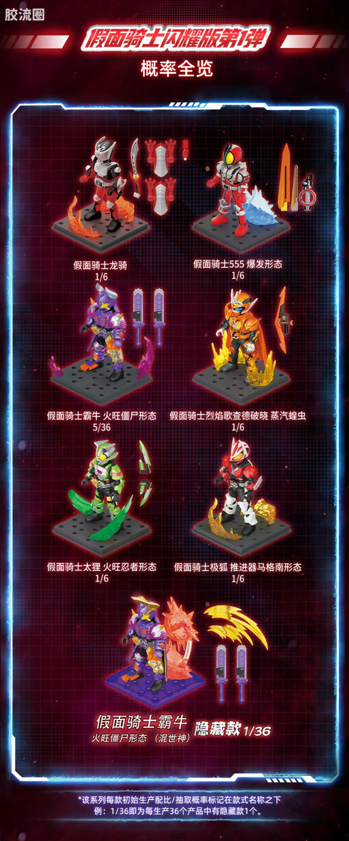Blokees Kamen Rider Shining Edition Vol 1 - Crown of Stars