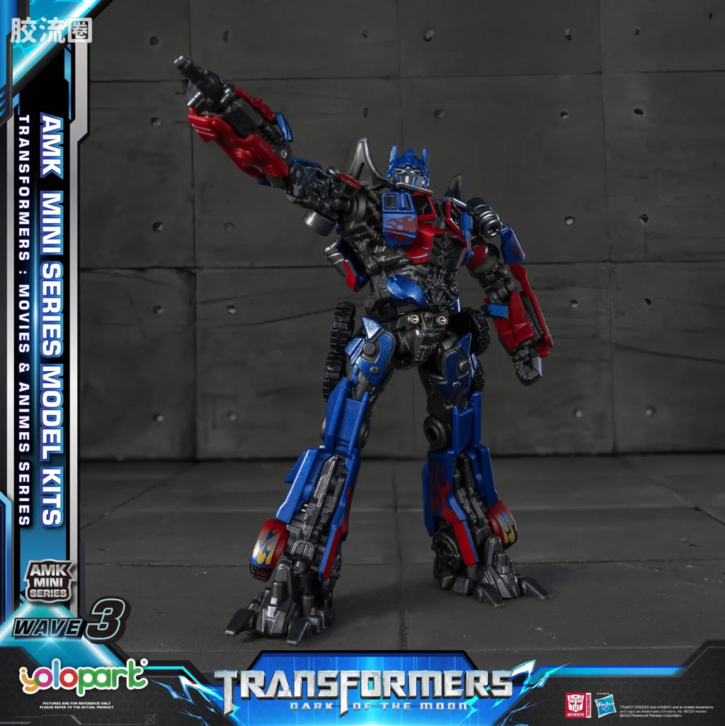 YOLOPARK Transformers G1 Movie Amk Mini Series Wave 3 Tf3 Optimus Prime Model Kit