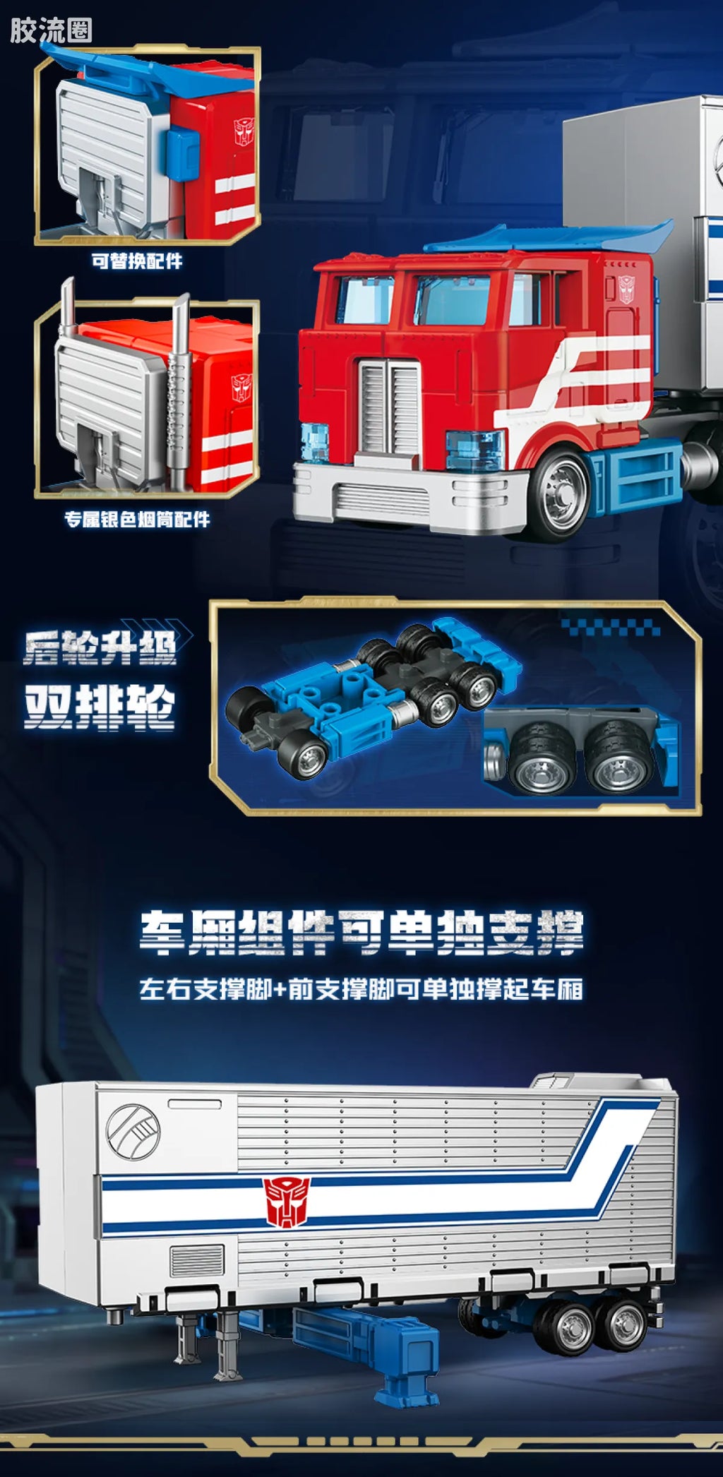 Blokees Wheels | Transformers CT01 Optimus Prime