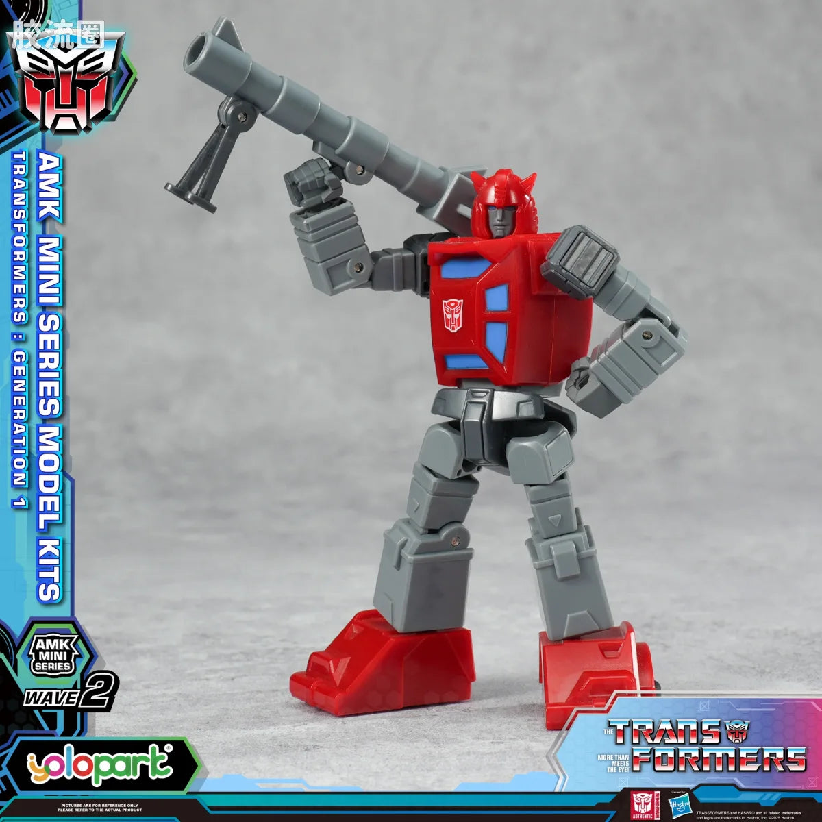 YOLOPARK Transformers Generation One Amk Mini Series Wave 2 Model Kit Cliffjumper