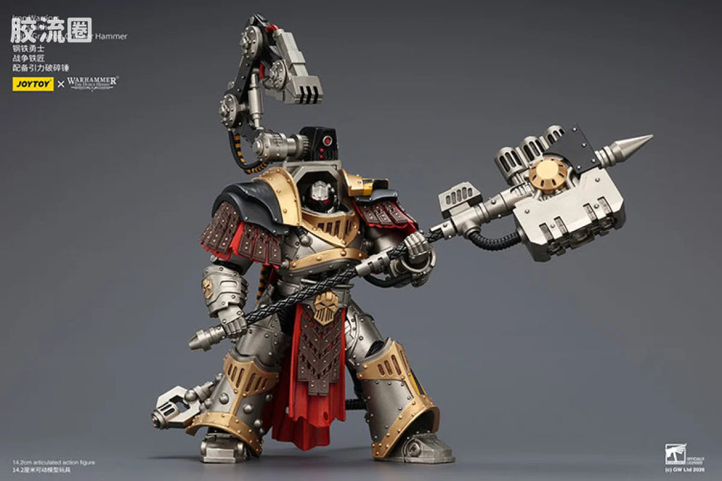 JoyToy Ammerlron Warriors Warsmith With Graviton Crusher Hammer