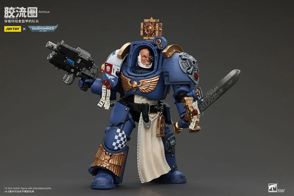 JoyToy Ultramarines Captain in Terminator Armour