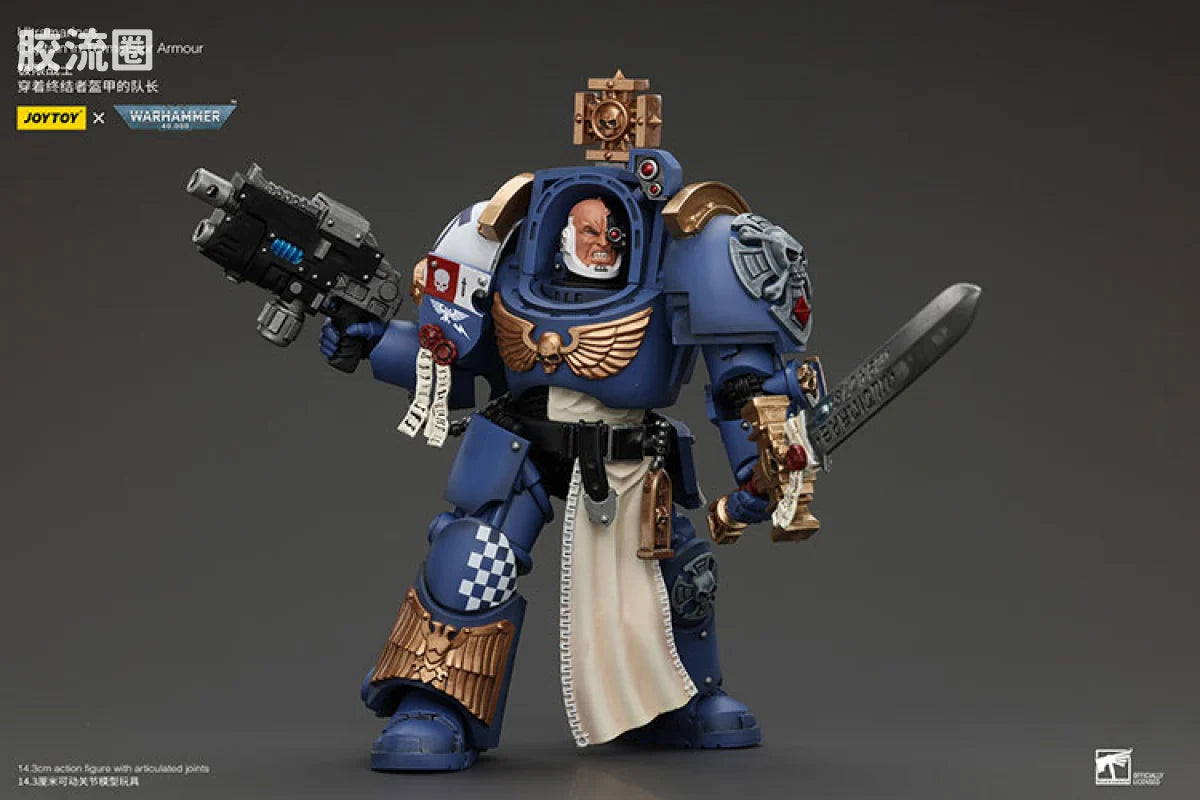 JoyToy Ultramarines Captain in Terminator Armour