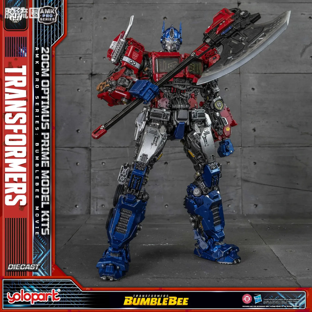 YOLOPARK Transformers Bumblebee The Movie Amk Pro Series Optimus Prime Model Kit