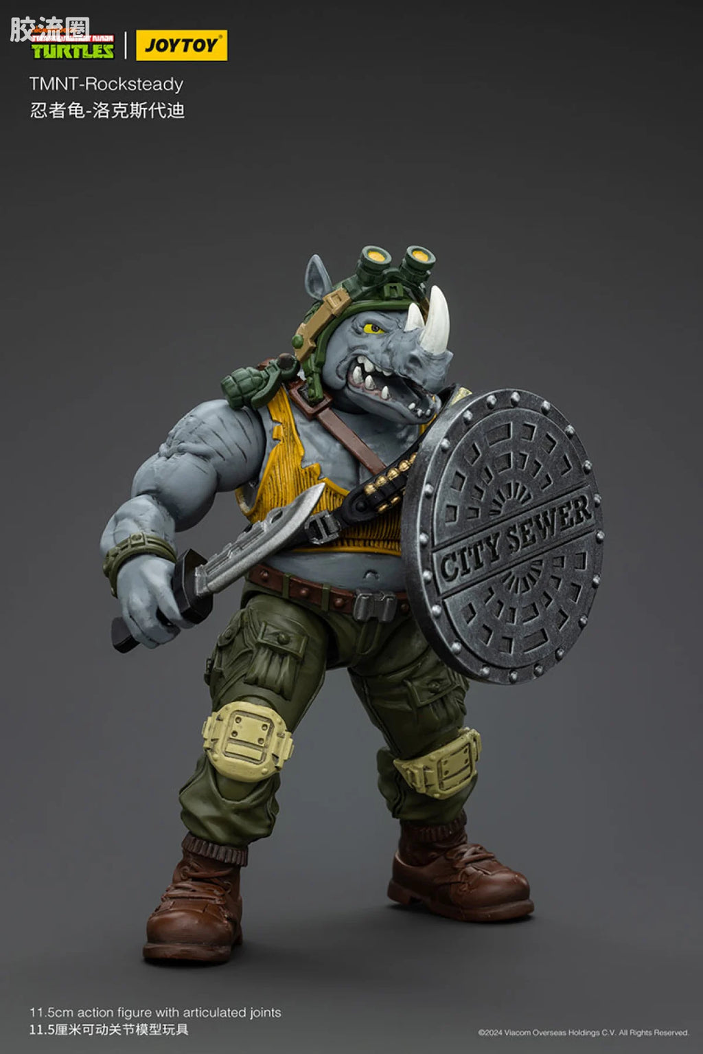 JoyToy Ocksteadytmnt Rocksteady