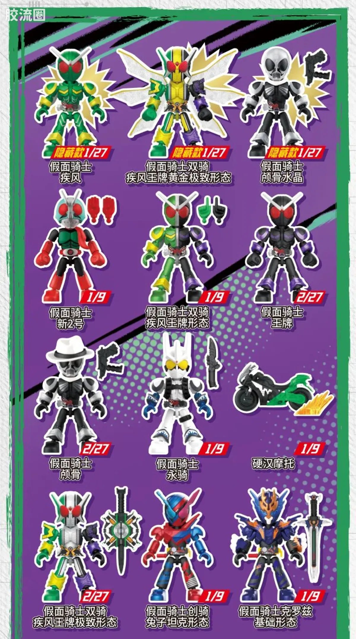 Blokees Kamen Rider All Stars Edition Vol 2 - Ace Partners