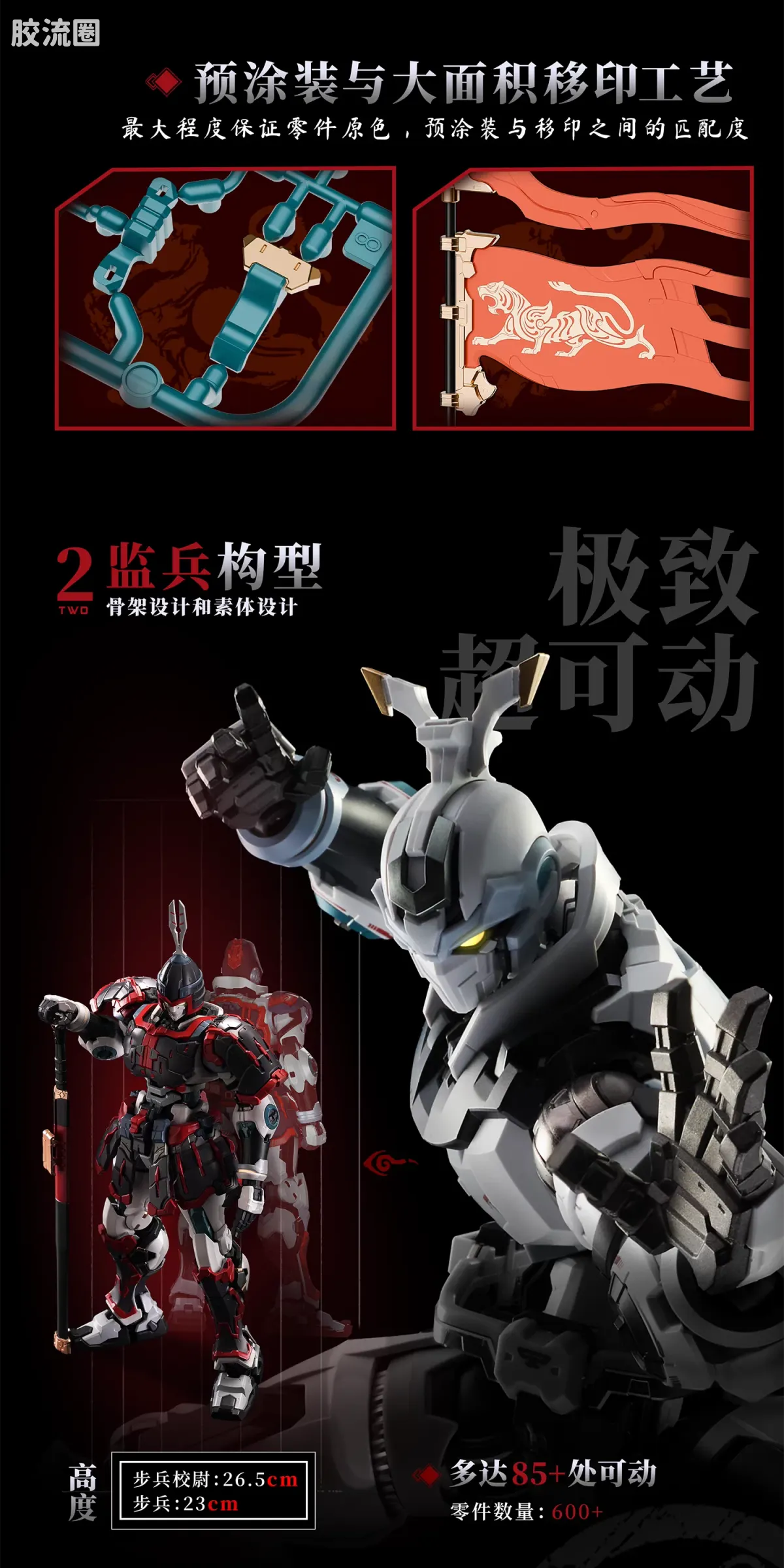 Moshow Elite Class Dahan Huben Kui Su Set Model Kit