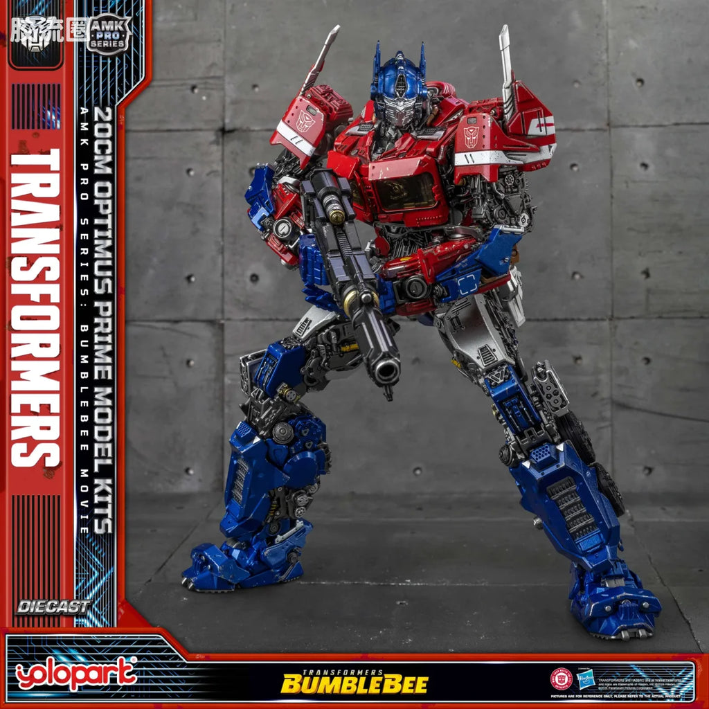 YOLOPARK Transformers Bumblebee The Movie Amk Pro Series Optimus Prime Model Kit