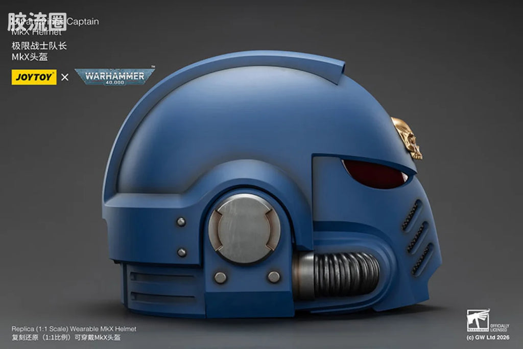 JoyToy Ultramarines Captain Mkx Helmet