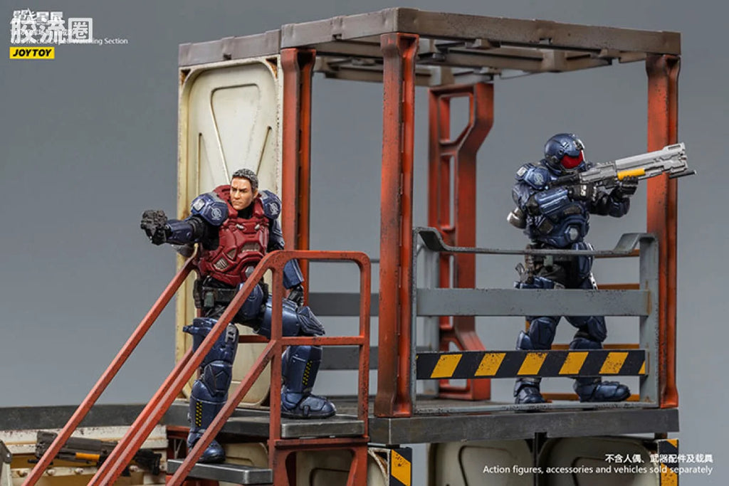 JoyToy Ection1 18 Mecha Depot Watching Section