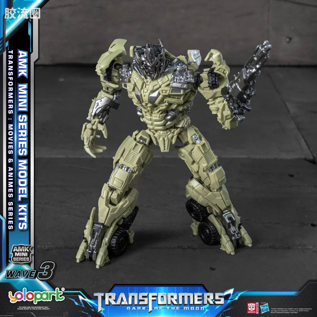 YOLOPARK Transformers G1 Movie Amk Mini Series Wave 3 Tf3 Megatron Model Kit
