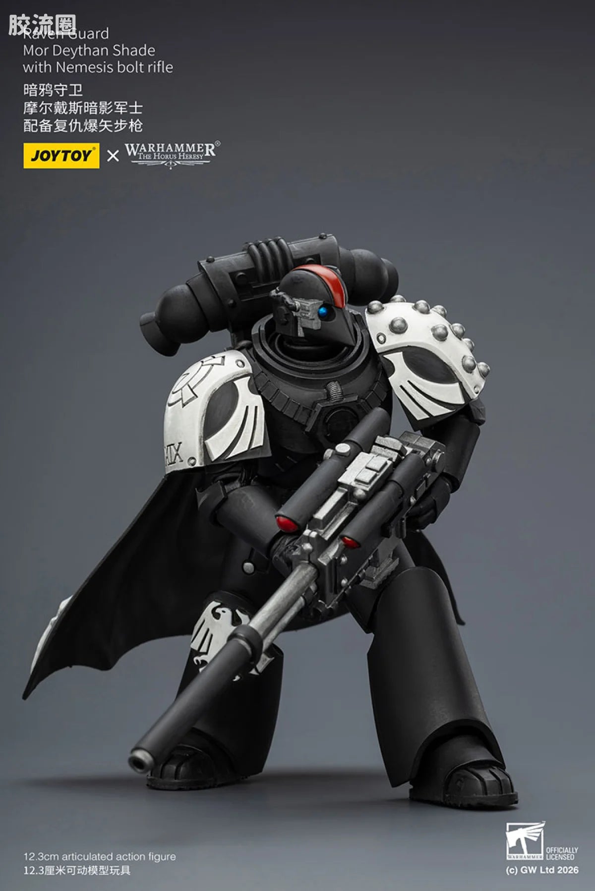 JoyToy Raven Guard Mor Deythan Shade With Nemesis Bolt Rifle