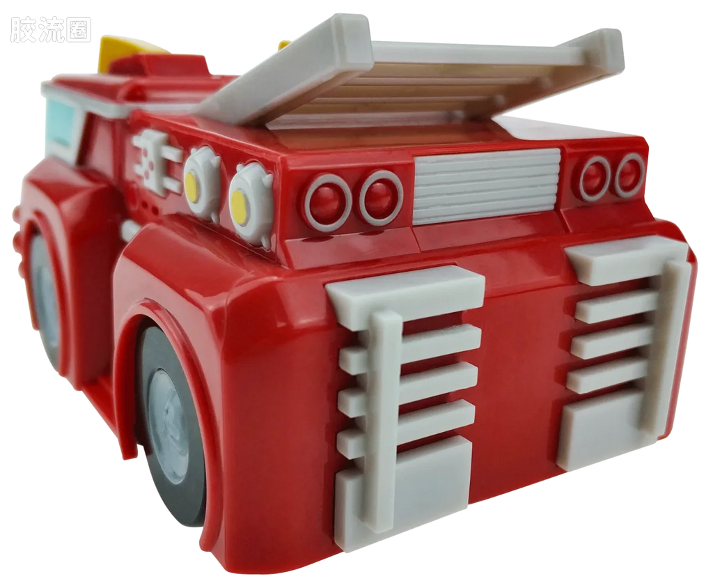 YOLOPARK Rescue Bots 12cm Heatwave Friction Car