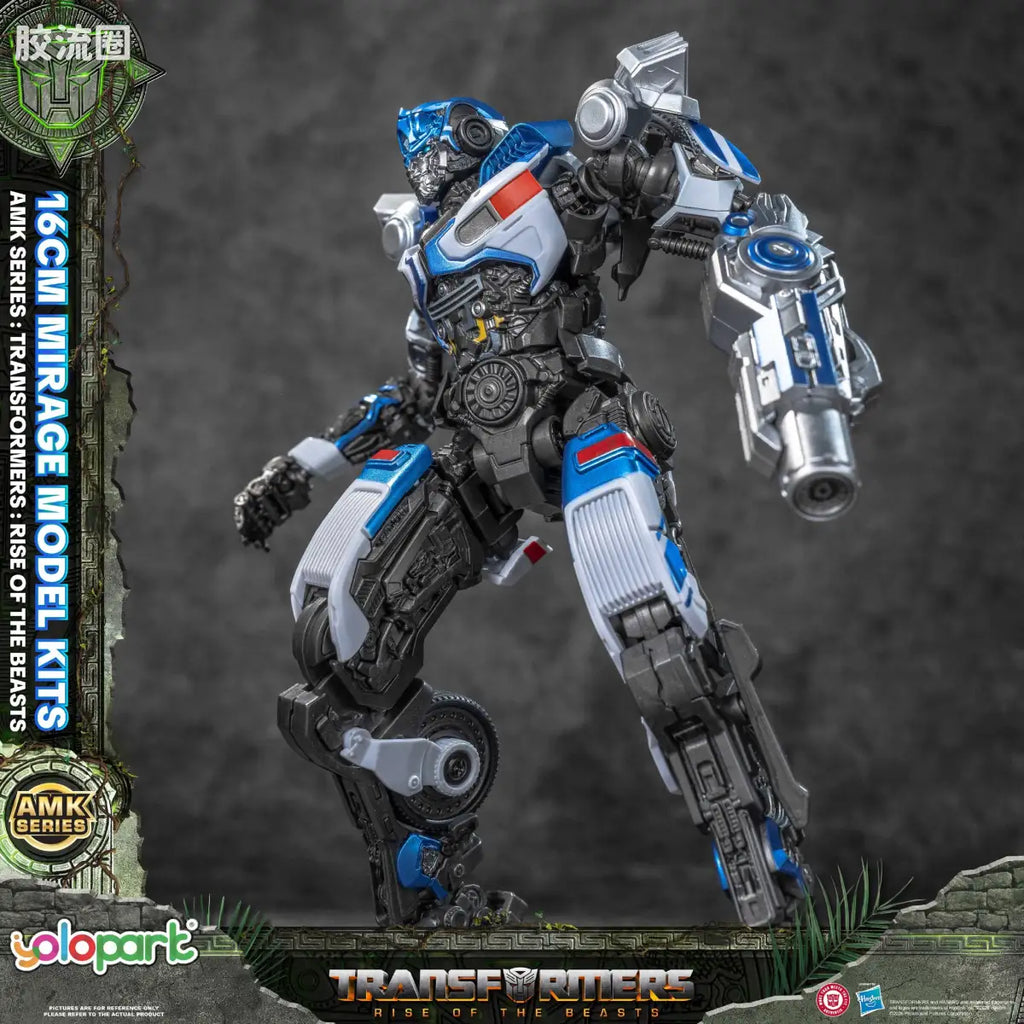YOLOPARK Transformers Rise Of The Beasts Amk Series 16cm Mirage Model Kit