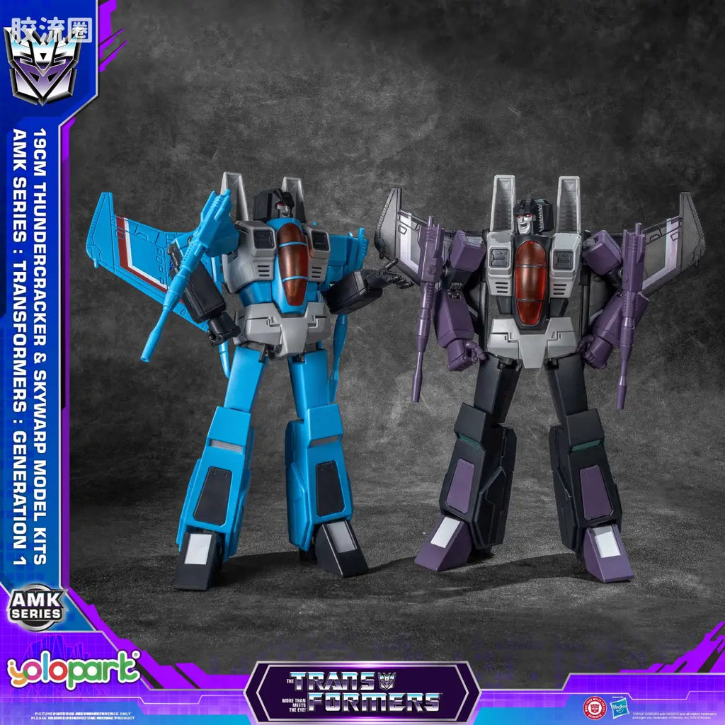 YOLOPARK Transformers Generation One Amk Series Thundercracker Skywarp Model Kit