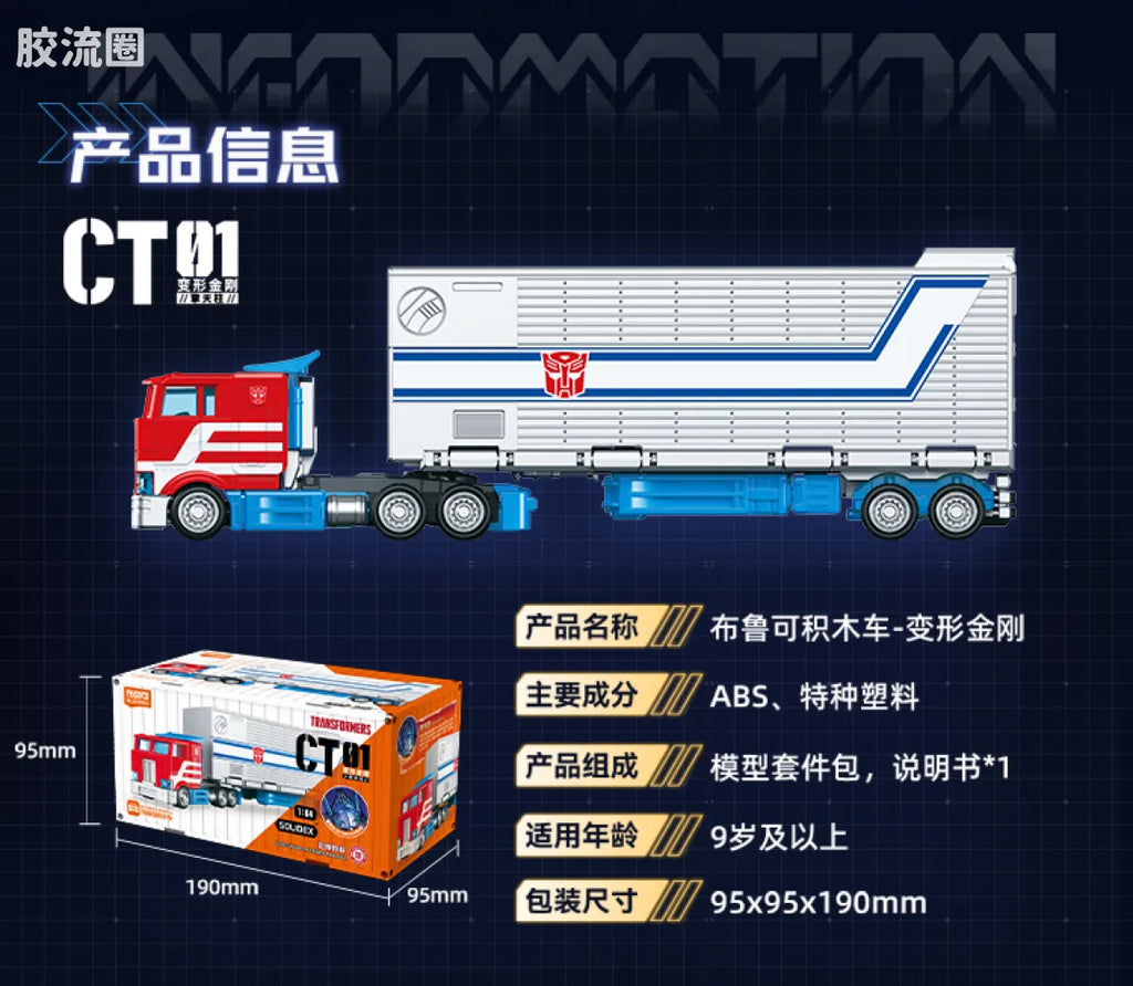 Blokees Wheels | Transformers CT01 Optimus Prime