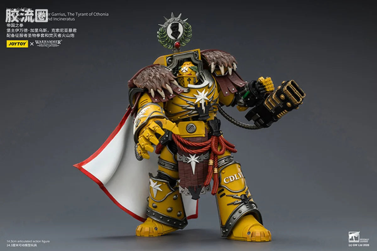 JoyToy Imperial Fists Lord Castellan Evander Garrius The Tyrant Of Cthonia