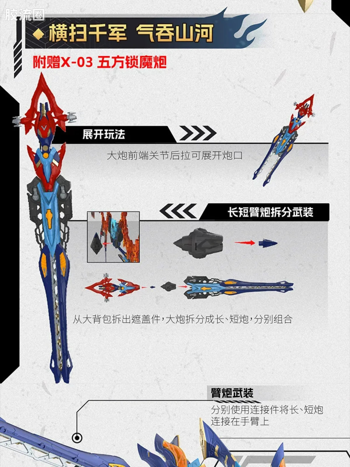 Motor Nuclear Legend of Star General MNP-XH14 Mo Li Qing Model Kit
