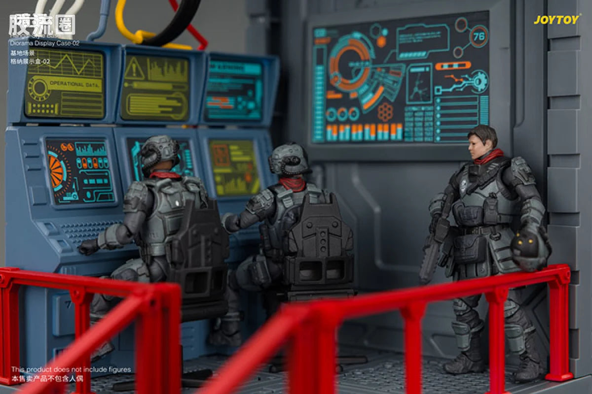 JoyToy Ase 02hangar Style Base Diorama Display Case
