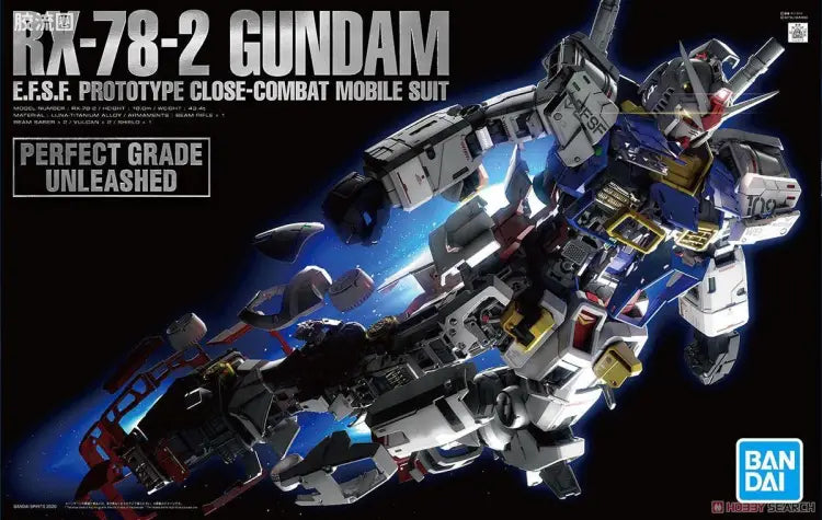 Bandai PG UNLEASHED 1/60 RX-78-2 Gundam