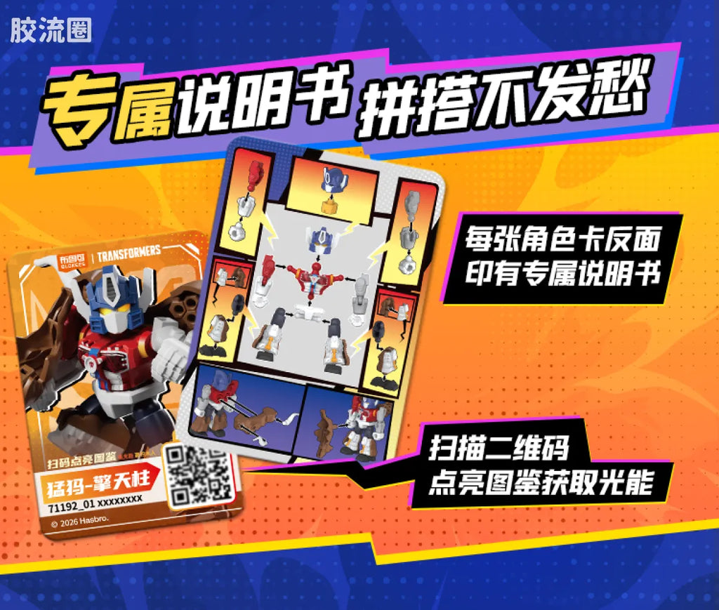 Blokees Transformers Defender Version 07 Power of the Beast