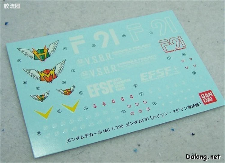 Bandai MG 1/100 Gundam F91 (Harrison Madin Custom)