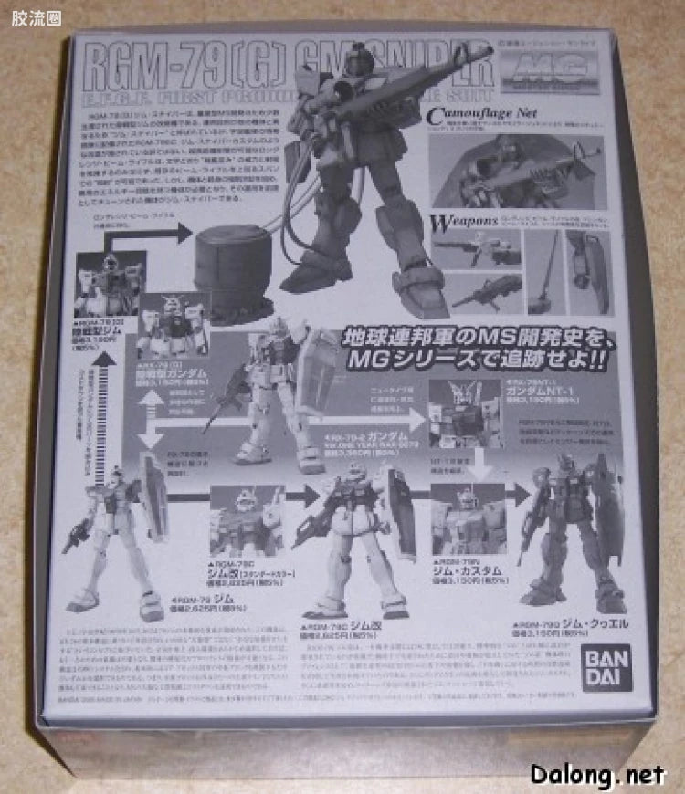 Bandai MG 1/100 RGM-79(G) GM Sniper