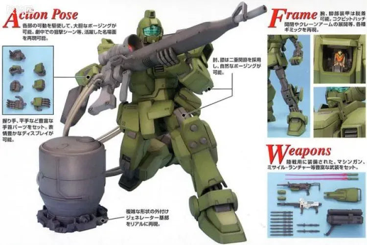 Bandai MG 1/100 RGM-79(G) GM Sniper