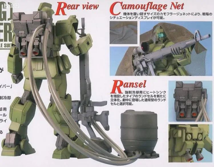 Bandai MG 1/100 RGM-79(G) GM Sniper