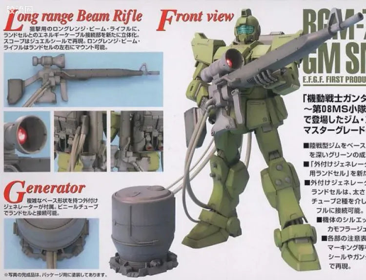 Bandai MG 1/100 RGM-79(G) GM Sniper