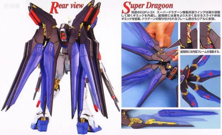 Bandai MG 1/100 ZGMF-X20A Strike Freedom Gundam