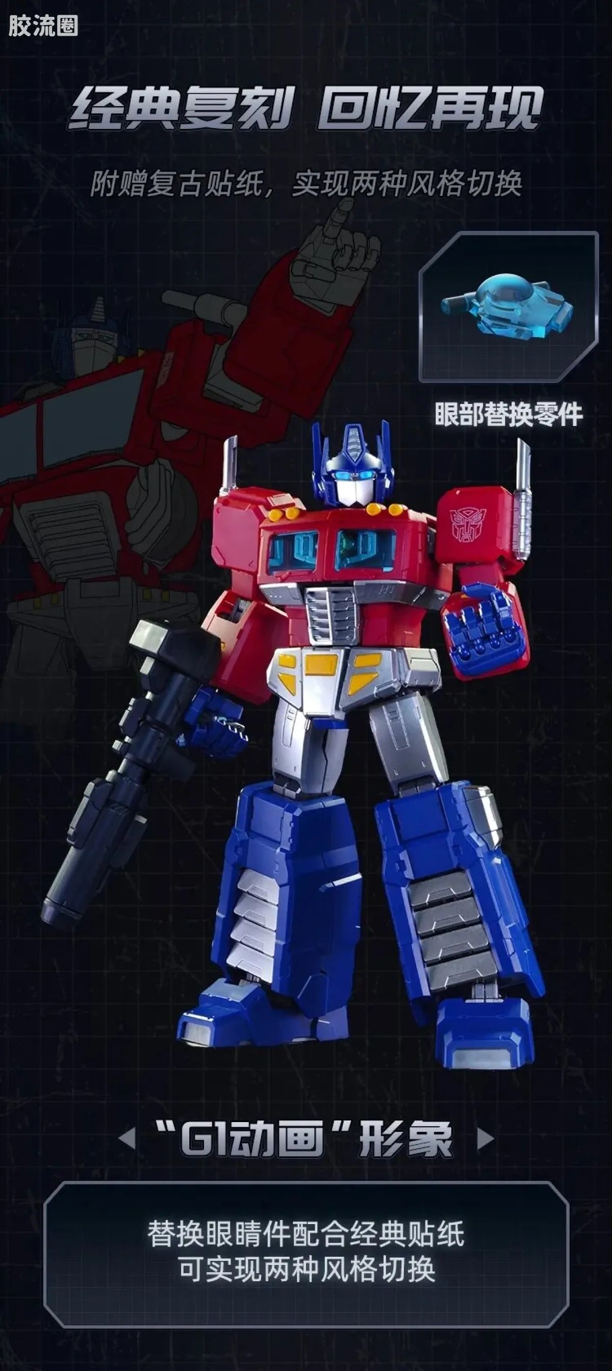 Blokees Transformers Action Edition - G1 Optimus Prime
