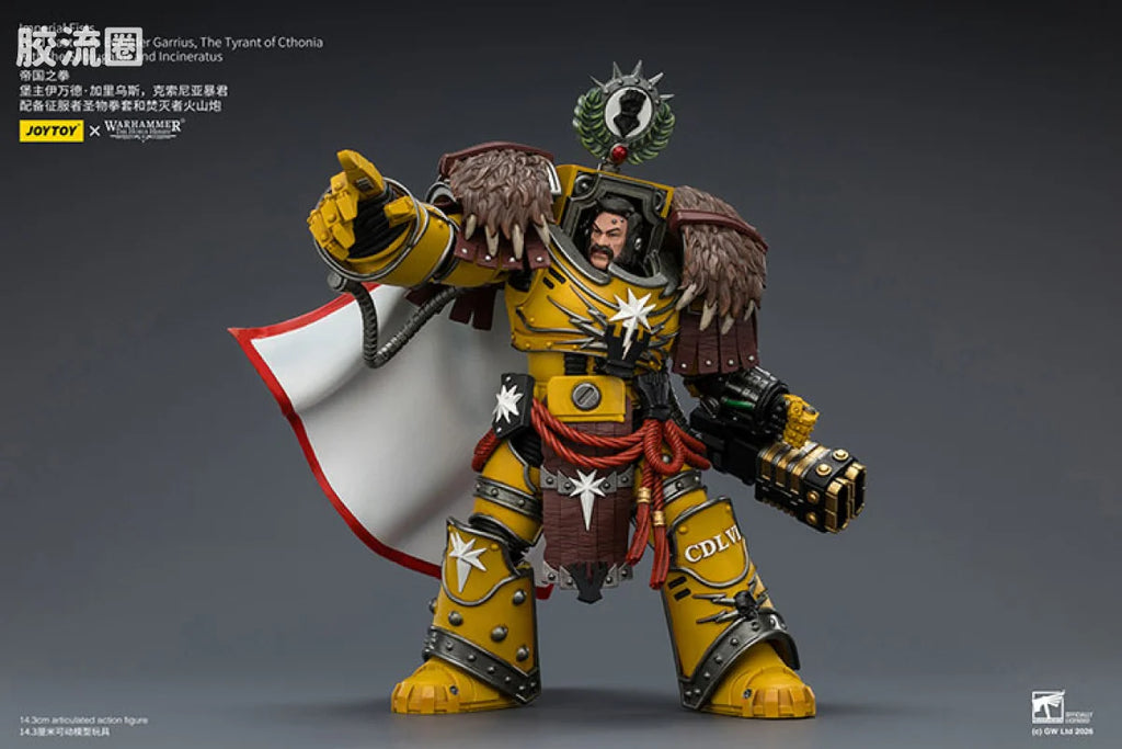 JoyToy Imperial Fists Lord Castellan Evander Garrius The Tyrant Of Cthonia