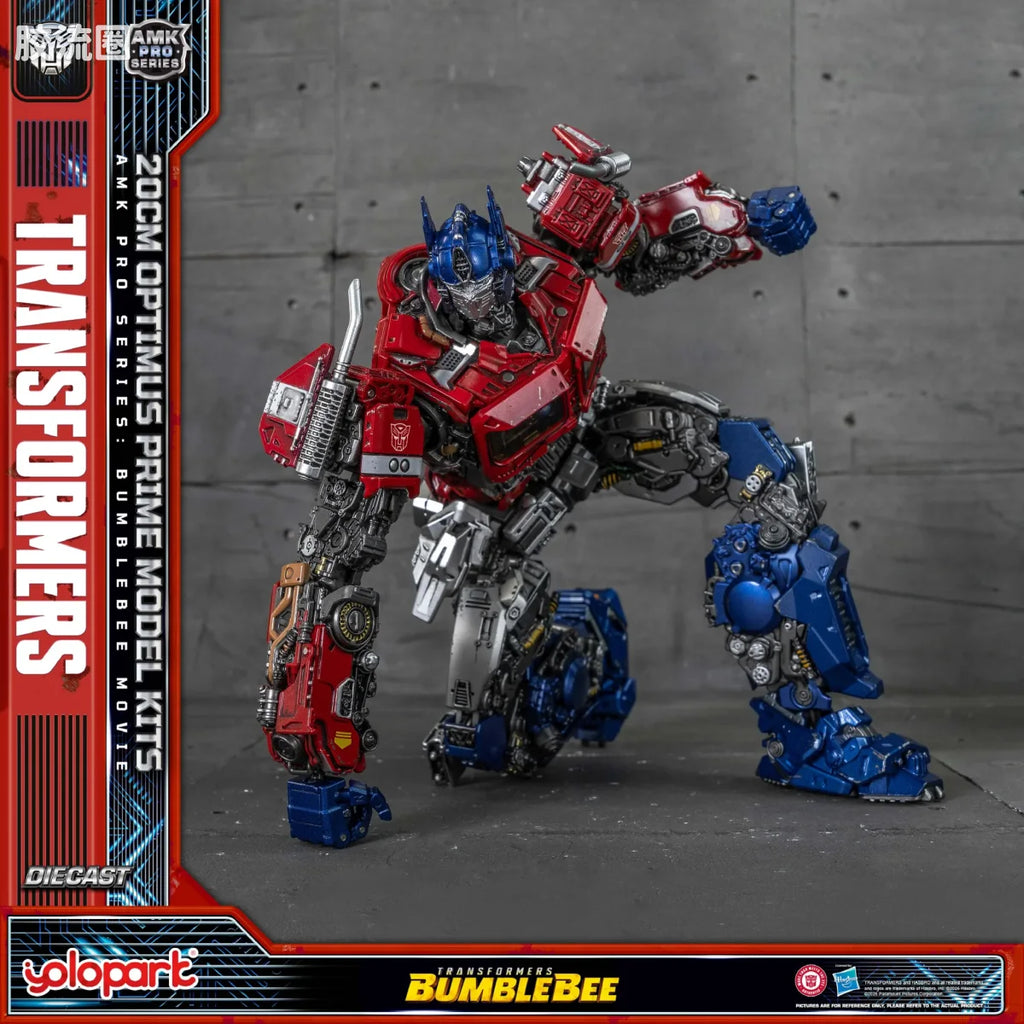 YOLOPARK Transformers Bumblebee The Movie Amk Pro Series Optimus Prime Model Kit