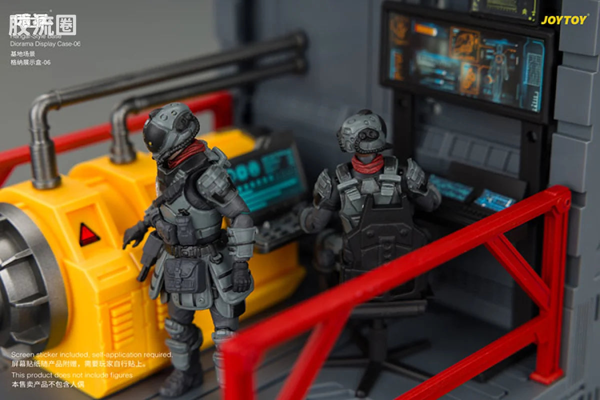 JoyToy Ase 06hangar Style Base Diorama Display Case