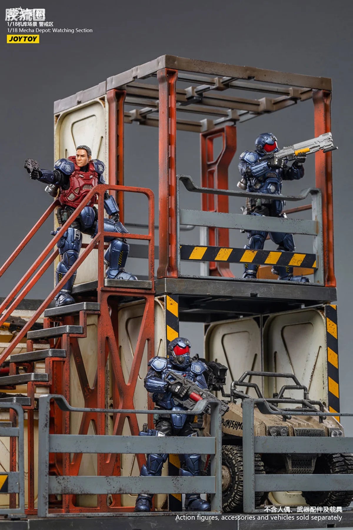 JoyToy Ection1 18 Mecha Depot Watching Section