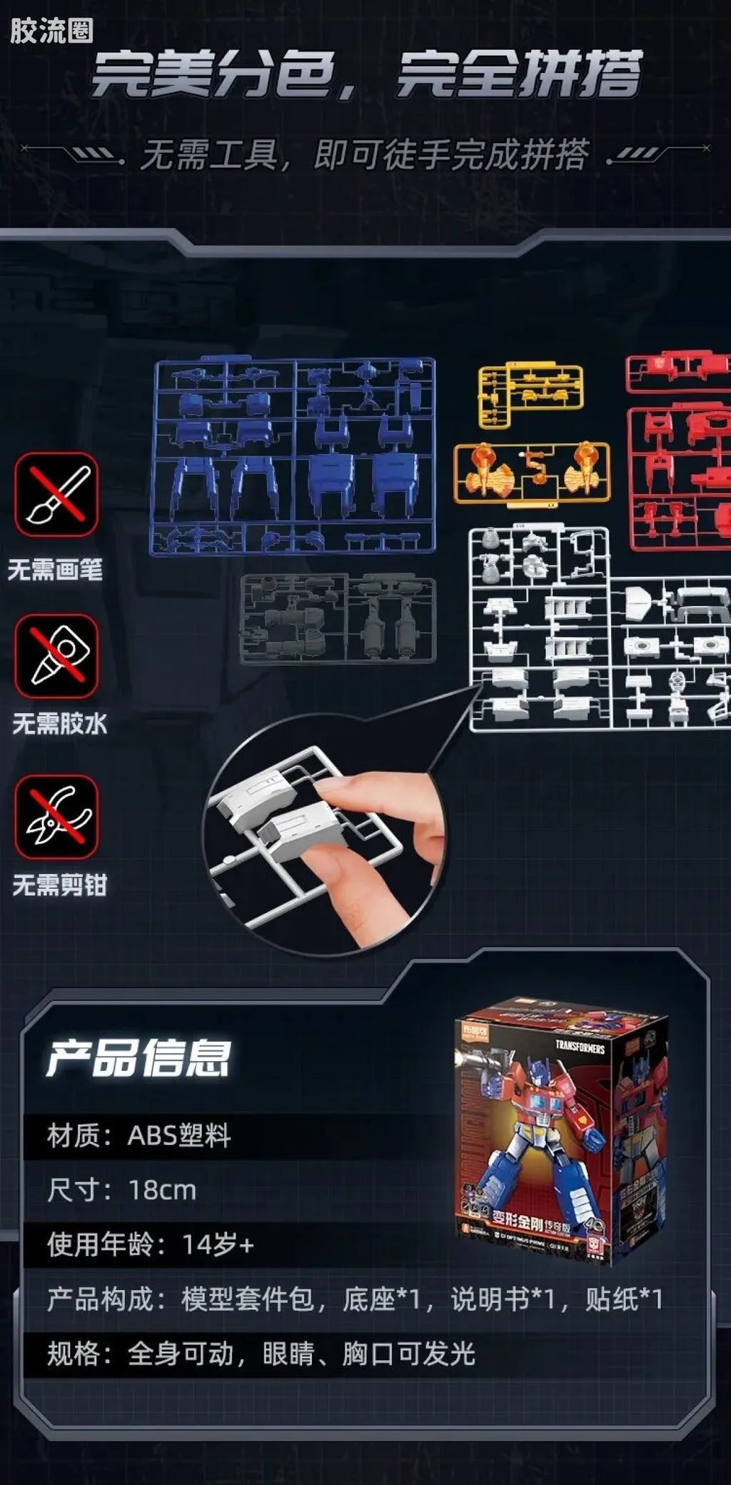 Blokees Transformers Action Edition - G1 Optimus Prime