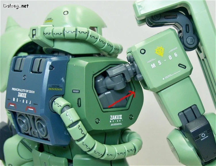 Bandai MG 1/100 MS-06J Zaku II Ver.2.0