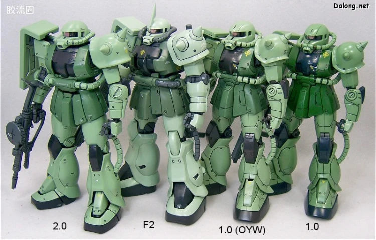 Bandai MG 1/100 MS-06J Zaku II Ver.2.0