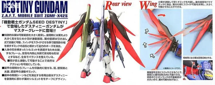 Bandai MG 1/100 ZGMF-X42S Destiny Gundam