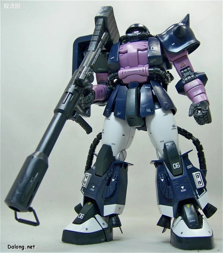 Bandai MG 1/100 MS-06R-1A Zaku II (Black Tri-Stars) (Ver.2.0)