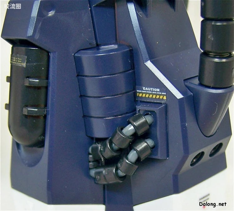 Bandai MG 1/100 MS-06R-1A Zaku II (Black Tri-Stars) (Ver.2.0)