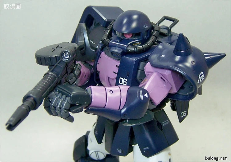 Bandai MG 1/100 MS-06R-1A Zaku II (Black Tri-Stars) (Ver.2.0)