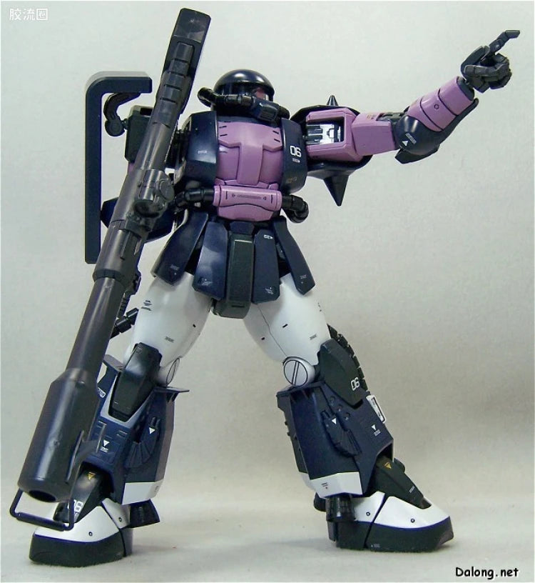 Bandai MG 1/100 MS-06R-1A Zaku II (Black Tri-Stars) (Ver.2.0)